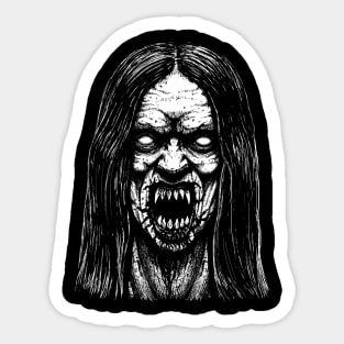 Bloody vampire Sticker